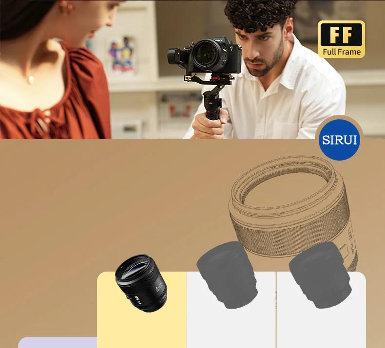 Sirui Aurora 85mm f/1.4 Full-Frame Autofocus Lens by  in  - EC MALL