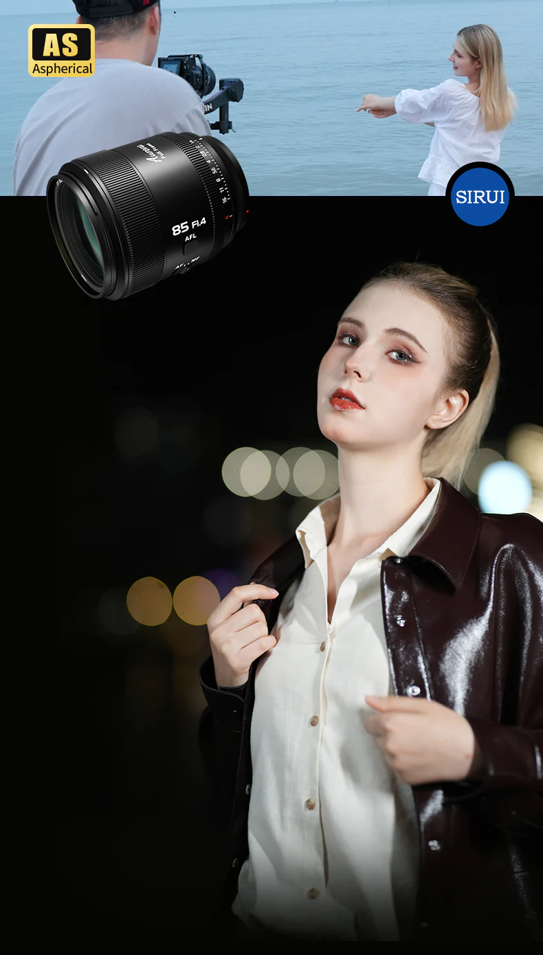 Sirui Aurora 85mm f/1.4 Full-Frame Autofocus Lens by  in  - EC MALL