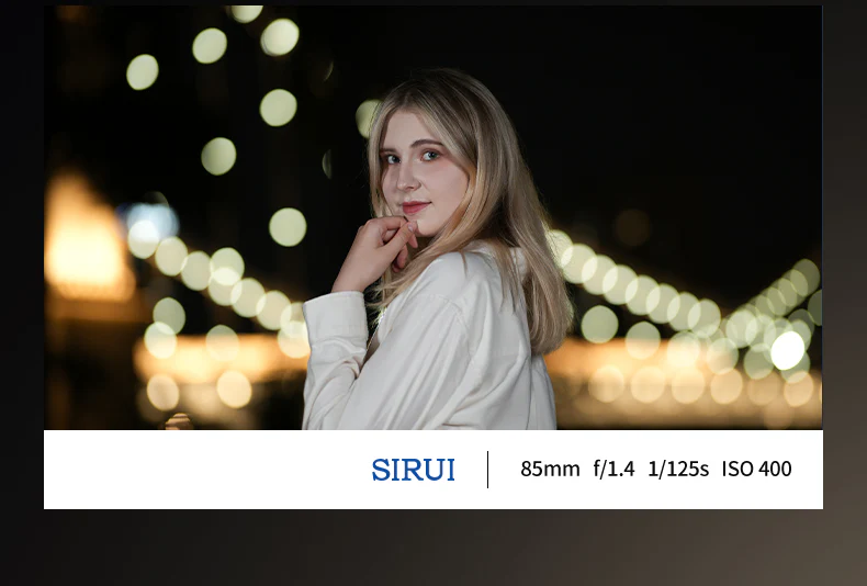Sirui Aurora 85mm f/1.4 Full-Frame Autofocus Lens by  in  - EC MALL