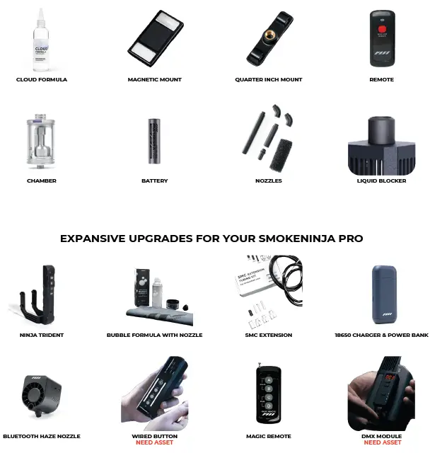 PMI Smoke Ninja Pro เครื่องสร้างหมอกแบบพกพา (Hazer Kit) by  in  - EC MALL