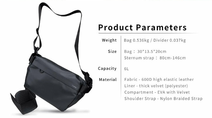 Ulanzi PB008 Camera Shoulder Bag by  in  - EC MALL