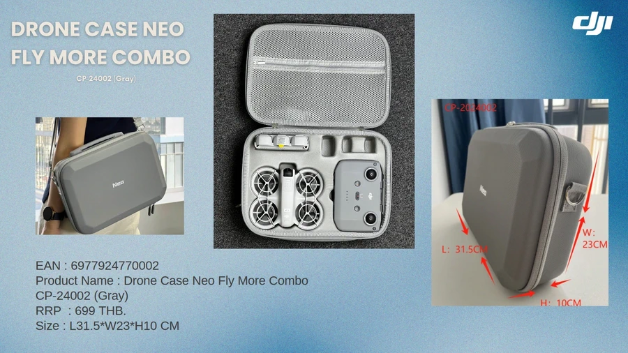 DJI Drone Case Neo Fly More Combo CP-24002 (Gray) by  in  - EC MALL