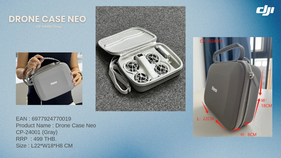 DJI Drone Case Neo Fly More Combo CP-24002 (Gray) by  in  - EC MALL