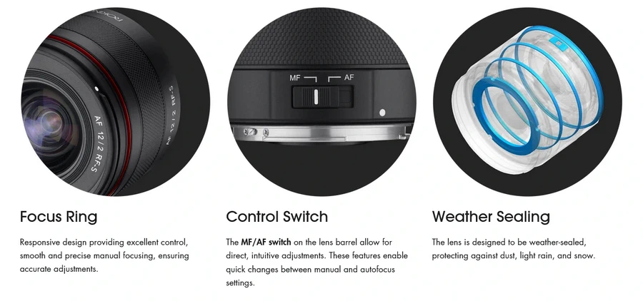 Samyang AF 12mm f/2.0 RF-S Ultra-Wide Angle Lens by  in  - EC MALL