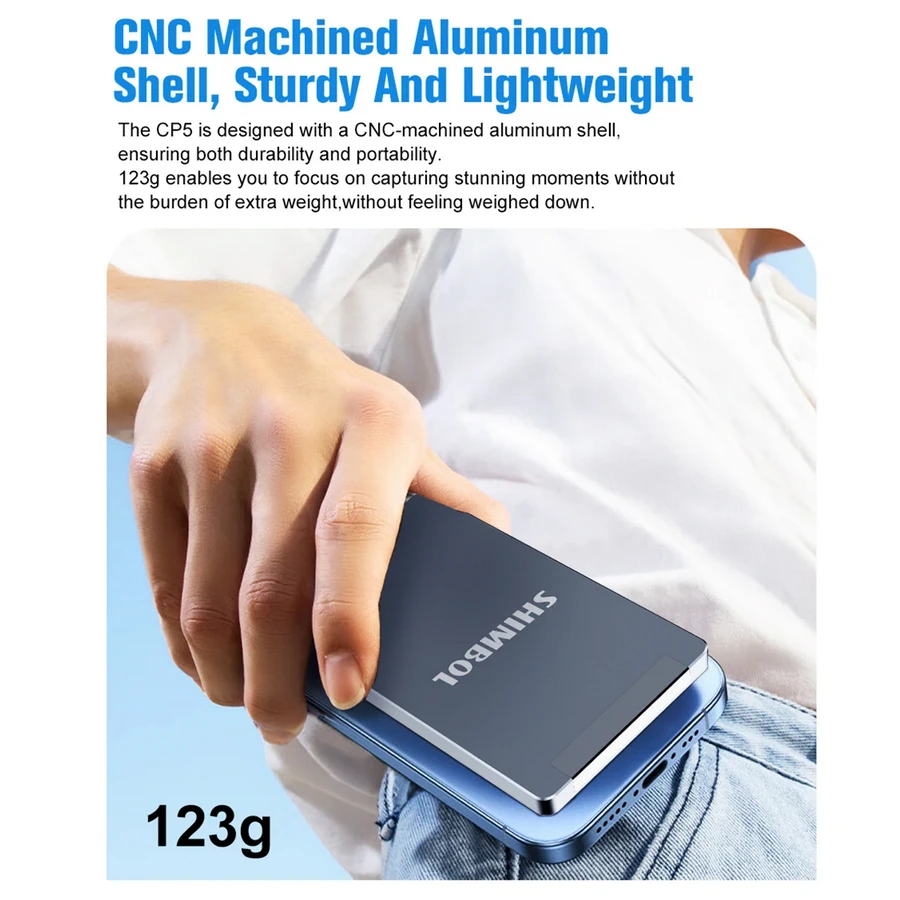 Shimbol CP5 5” FHD Touch Screen Rear Camera Selfie Monitor for Vlogging by  in  - EC MALL