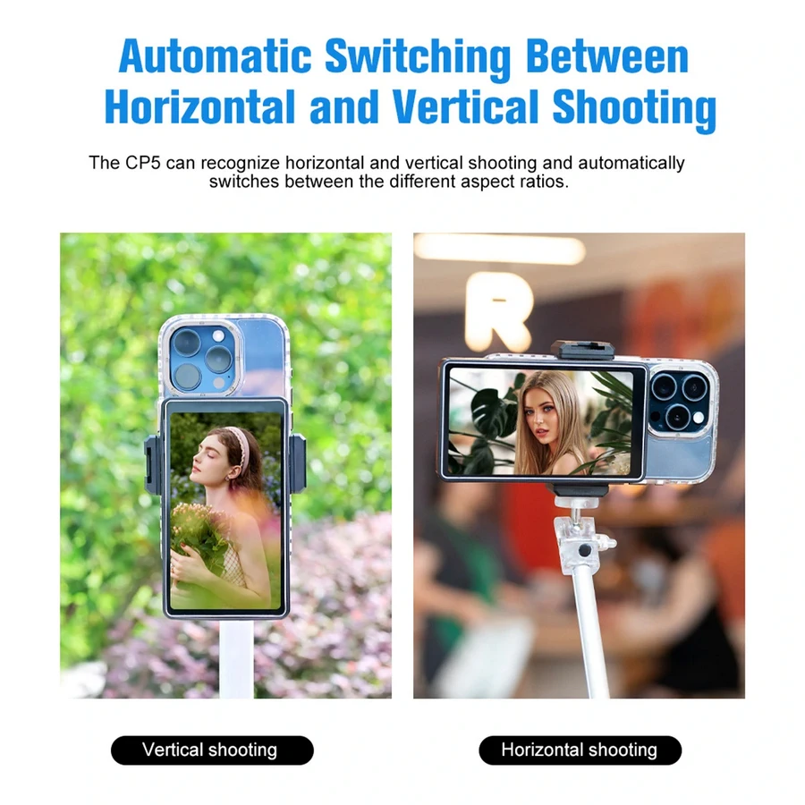 Shimbol CP5 5” FHD Touch Screen Rear Camera Selfie Monitor for Vlogging by  in  - EC MALL