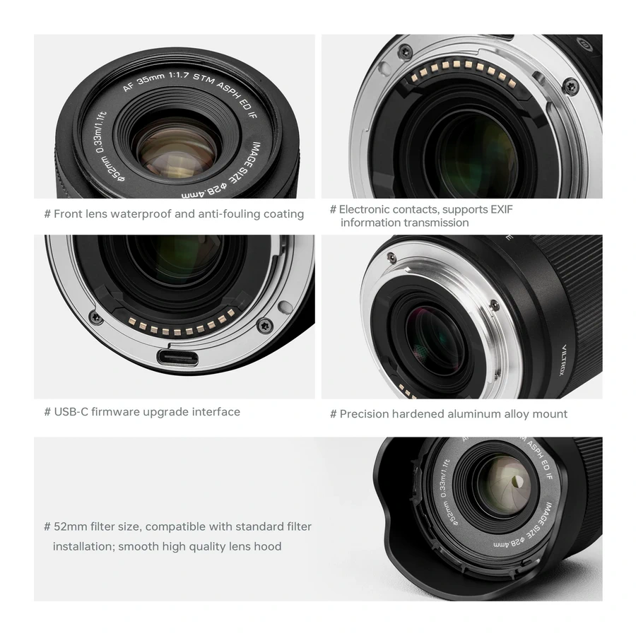 Viltrox AF 35mm f/1.7 APS-C Air Lens For Sony E-Mount by  in  - EC MALL