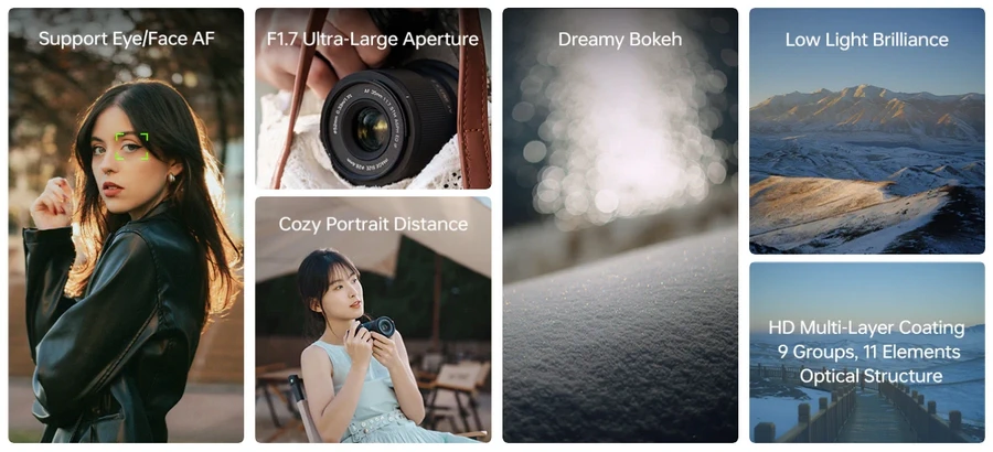 Viltrox AF 35mm f/1.7 APS-C Air Lens For Sony E-Mount by  in  - EC MALL