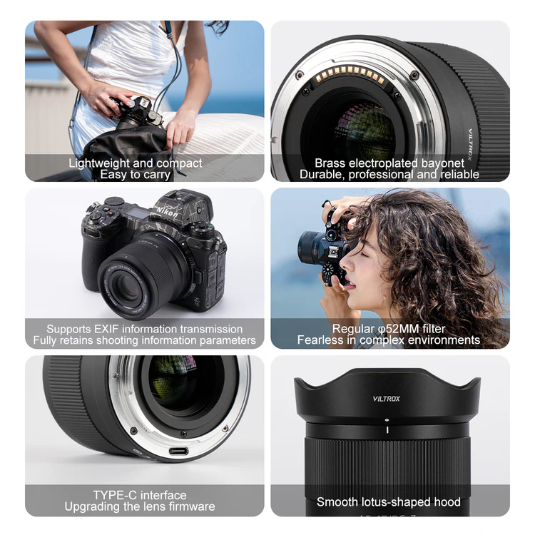 Viltrox AF 40mm f/2.5 Full-Frame Lens For Nikon Z-Mount by  in  - EC MALL
