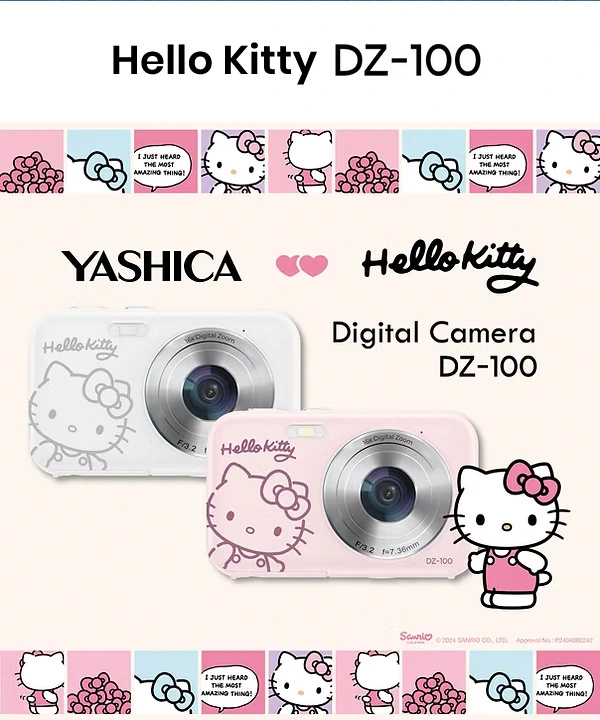 YASHICA Hello Kitty DZ-100 Digital Camera by  in  - EC MALL