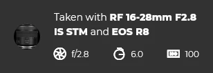 Canon RF 16-28mm f/2.8 IS STM Lens by  in  - EC MALL
