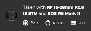 Canon RF 16-28mm f/2.8 IS STM Lens by in - EC MALL