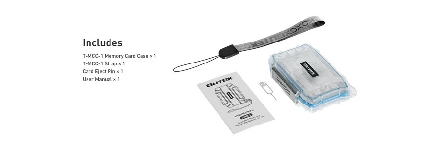 GUTEK T-MCC-1 Memory Card Case by  in  - EC MALL