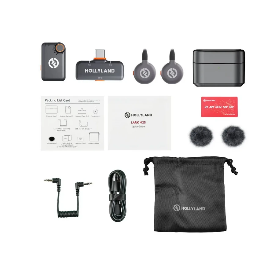 Hollyland Lark M2S Wireless Microphone by  in  - EC MALL