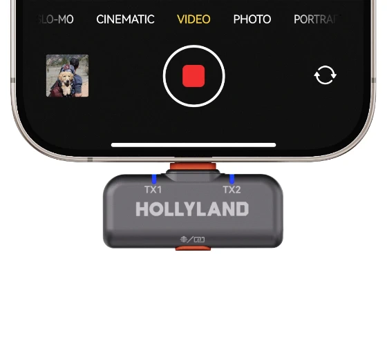 Hollyland Lark M2S Wireless Microphone by  in  - EC MALL