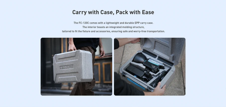 Nanlite FC-120C LED RGBW Spot Light by  in  - EC MALL