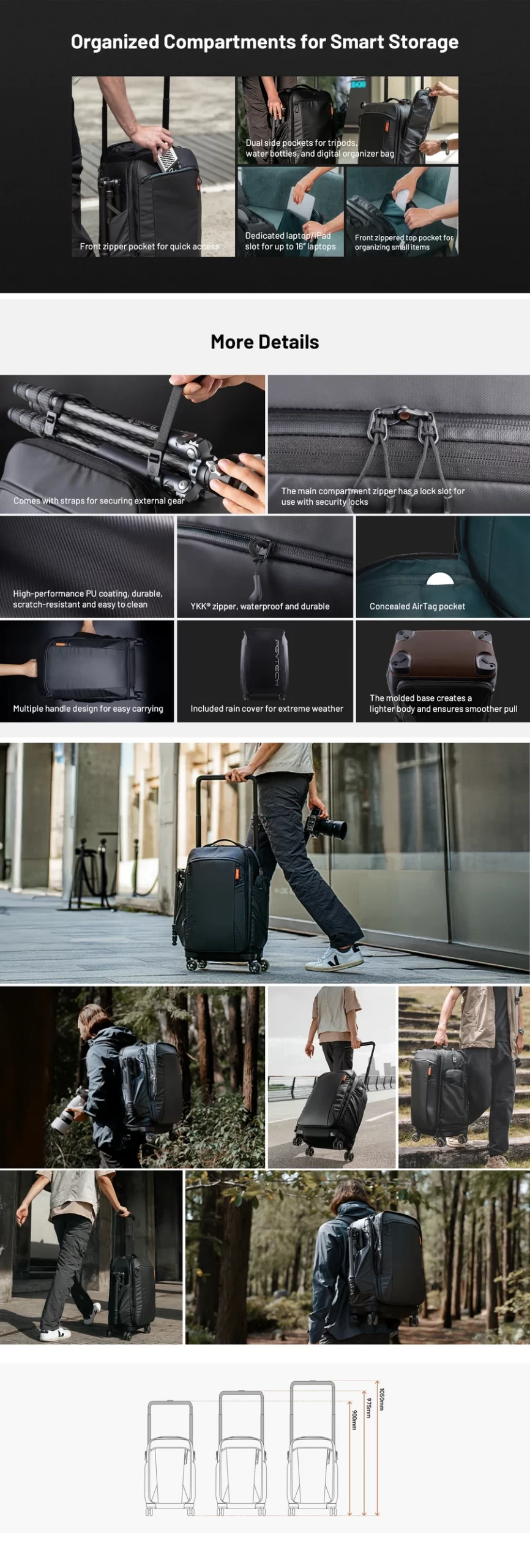 PGYTECH Roller Camera Backpack by  in  - EC MALL