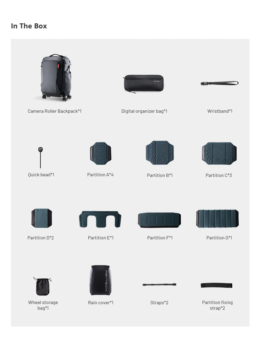 PGYTECH Roller Camera Backpack by  in  - EC MALL