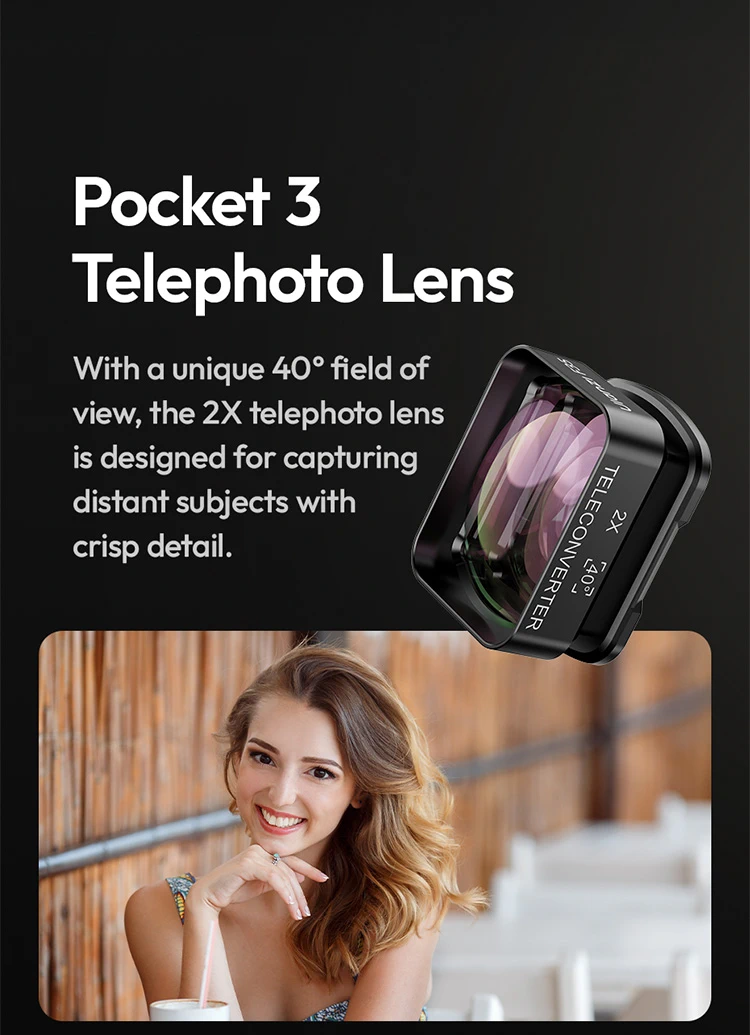 Ulanzi F35 Pocket 3 Telephoto Lens by  in  - EC MALL