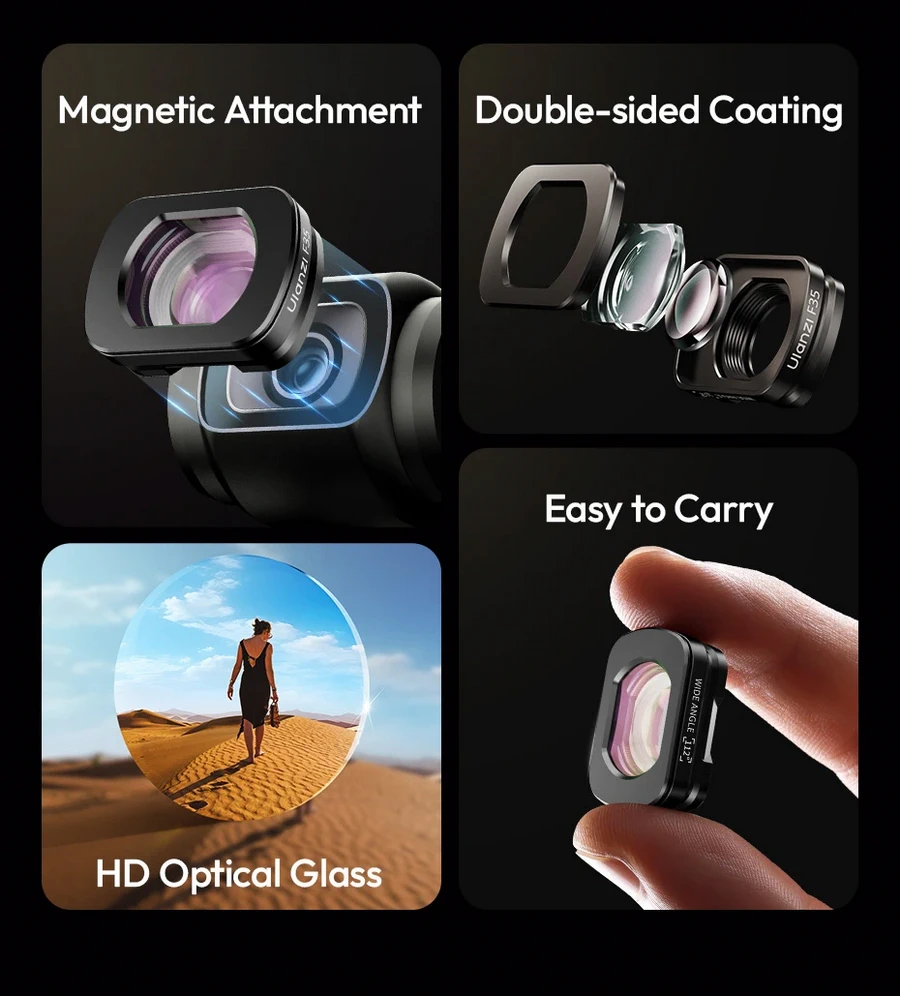 Ulanzi F35 Pocket 3 Wide-Angle Lens by  in  - EC MALL