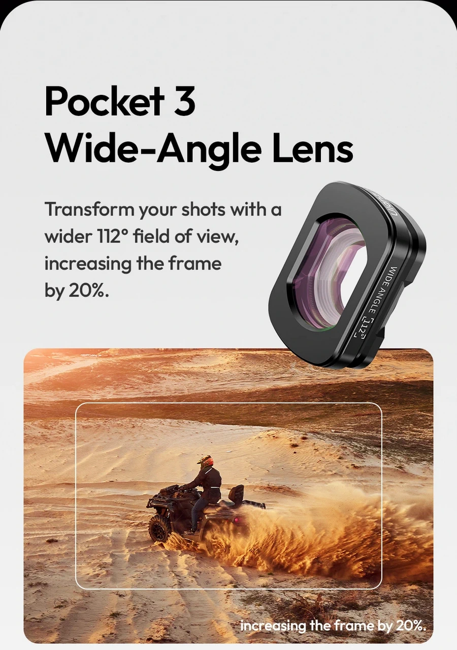 Ulanzi F35 Pocket 3 Wide-Angle Lens by  in  - EC MALL