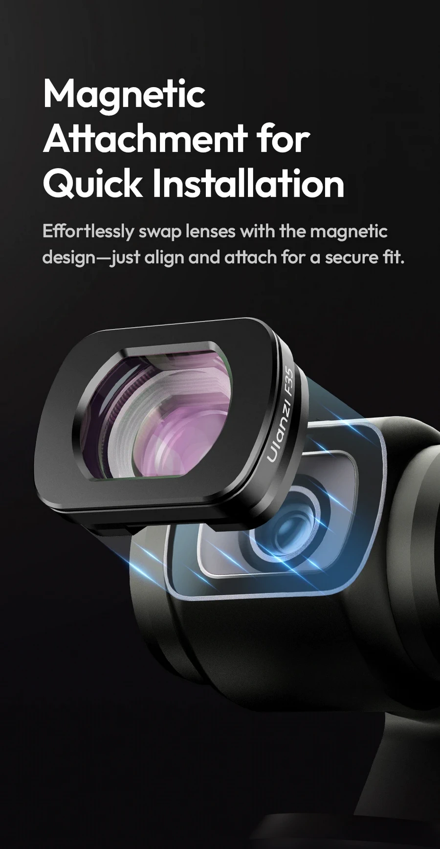 Ulanzi F35 Pocket 3 Wide-Angle Lens by  in  - EC MALL