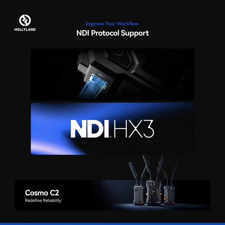 Hollyland Cosmo C2 SDI/HDMI Wireless Video Transmission System by  in  - EC MALL