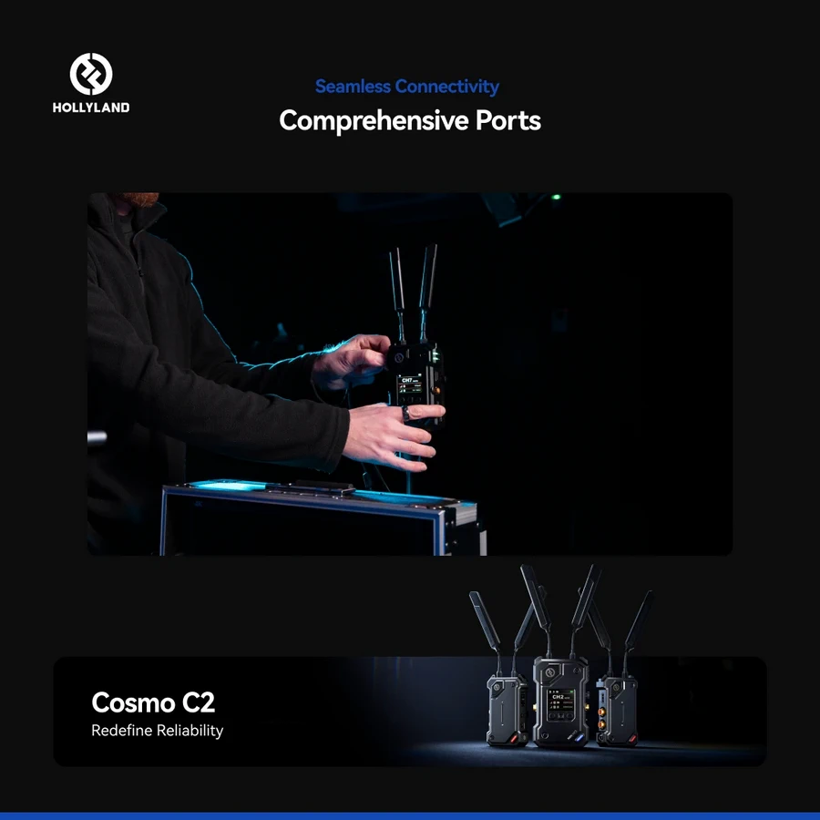 Hollyland Cosmo C2 SDI/HDMI Wireless Video Transmission System by  in  - EC MALL