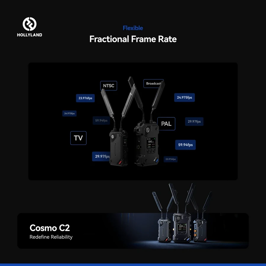 Hollyland Cosmo C2 SDI/HDMI Wireless Video Transmission System by  in  - EC MALL
