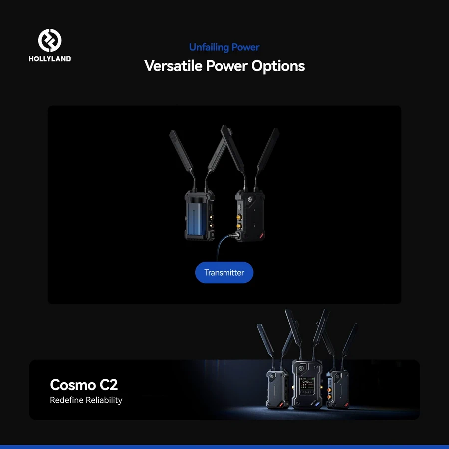 Hollyland Cosmo C2 SDI/HDMI Wireless Video Transmission System by  in  - EC MALL