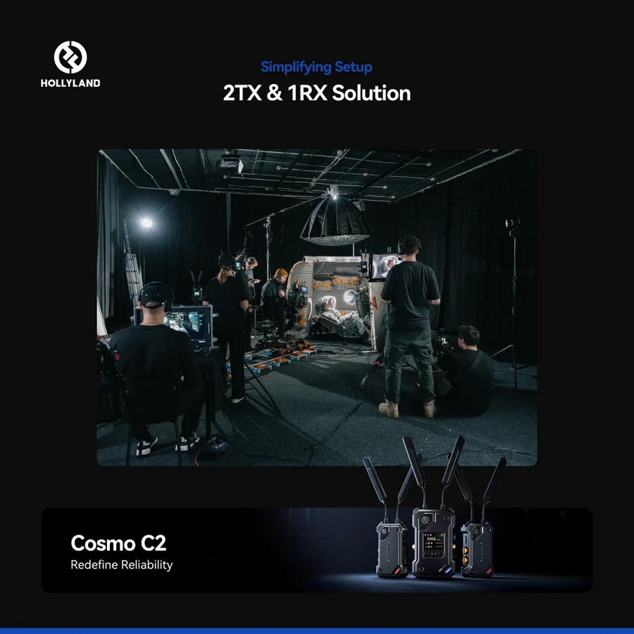 Hollyland Cosmo C2 SDI/HDMI Wireless Video Transmission System by  in  - EC MALL