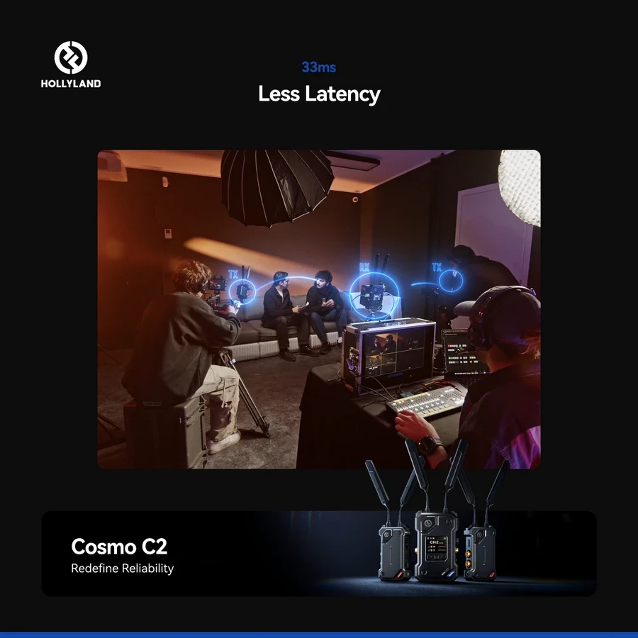 Hollyland Cosmo C2 SDI/HDMI Wireless Video Transmission System by  in  - EC MALL