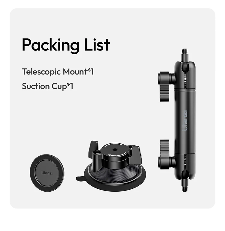 Ulanzi ZJ06 Suction Cup Mount by  in  - EC MALL