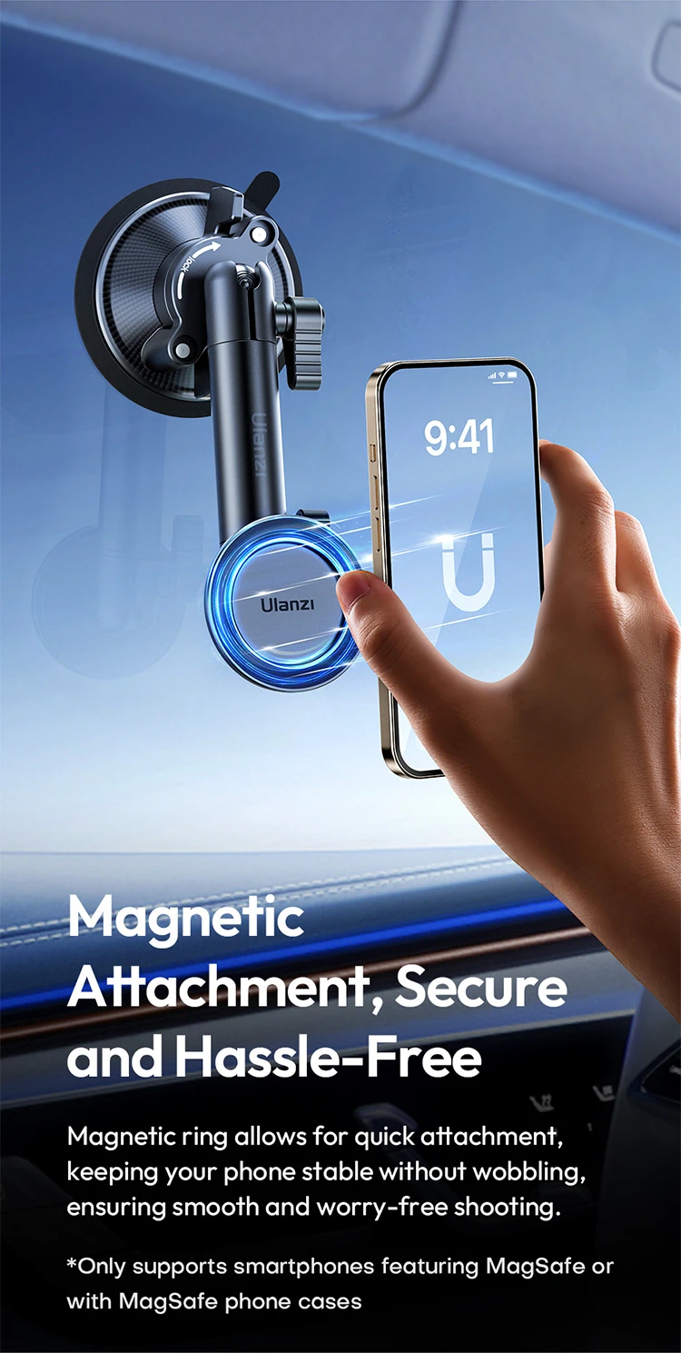 Ulanzi ZJ06 Suction Cup Mount by  in  - EC MALL