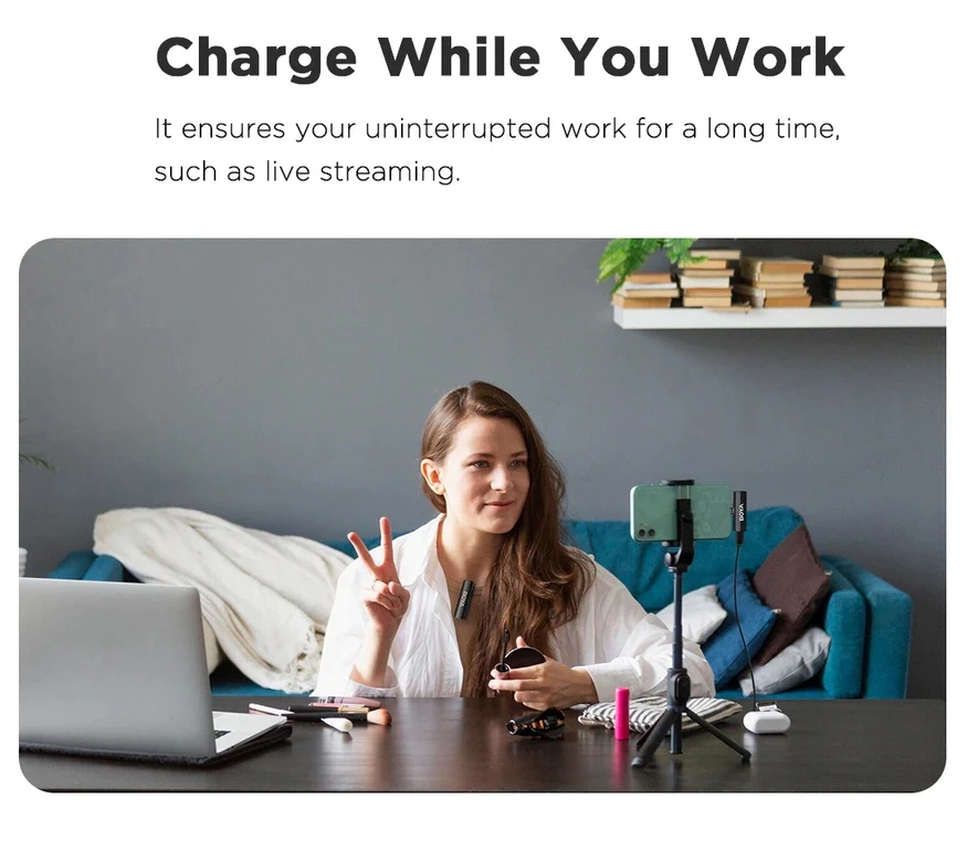 BoyaLink 2 Wireless Microphone System (2TX + 1RX) by  in  - EC MALL