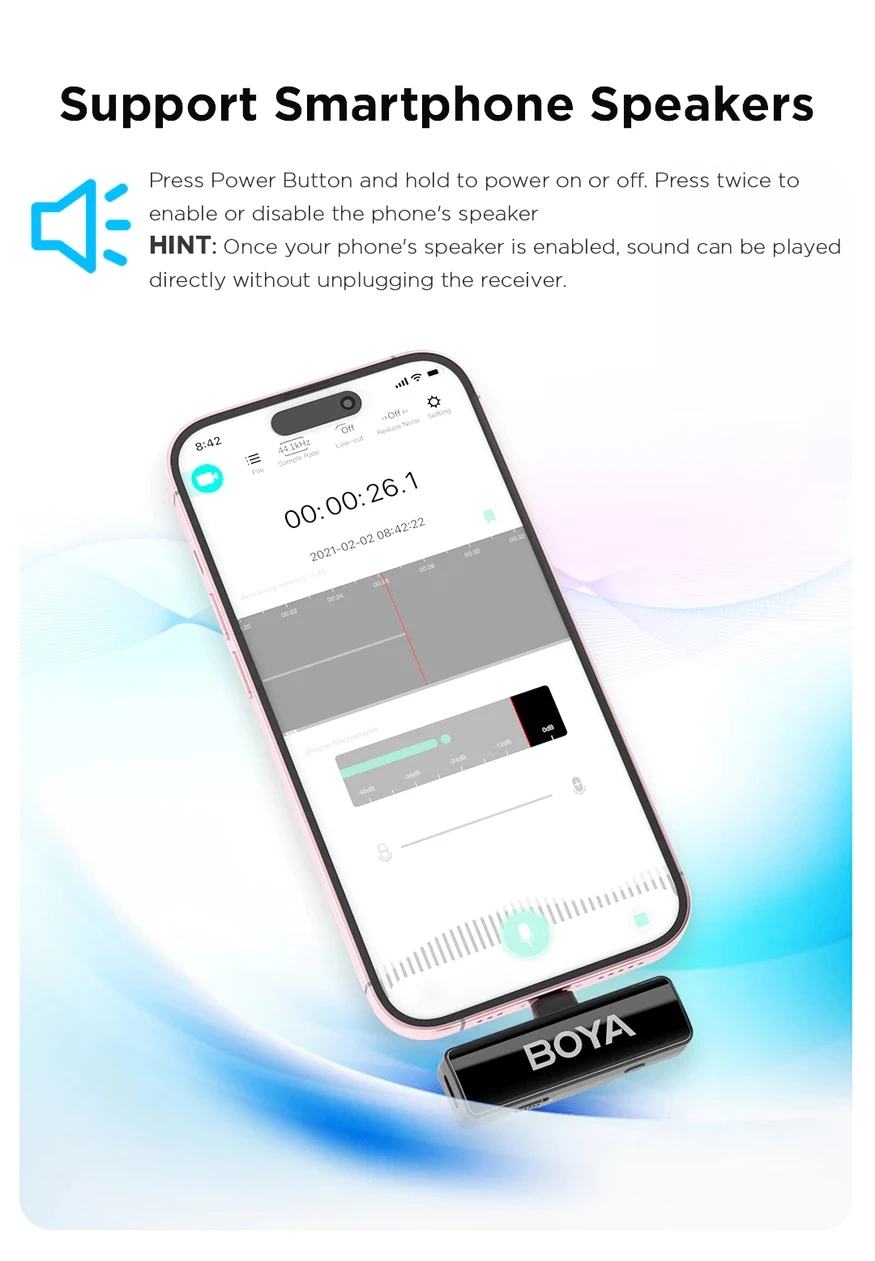 BoyaLink 2 Wireless Microphone System (2TX + 1RX) by  in  - EC MALL
