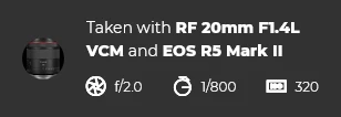 Canon RF 20mm f/1.4 L VCM Lens by  in  - EC MALL