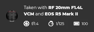 Canon RF 20mm f/1.4 L VCM Lens by  in  - EC MALL