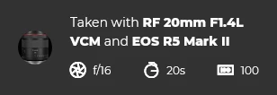 Canon RF 20mm f/1.4 L VCM Lens by  in  - EC MALL