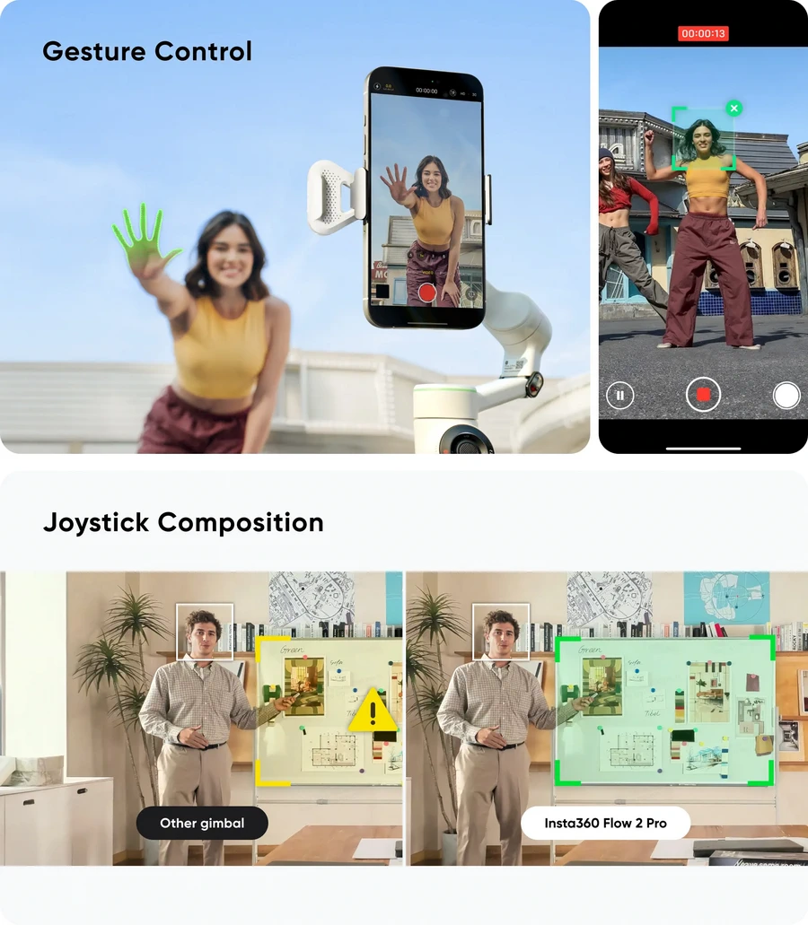 Insta360 Flow 2 Pro AI Tracker by  in  - EC MALL