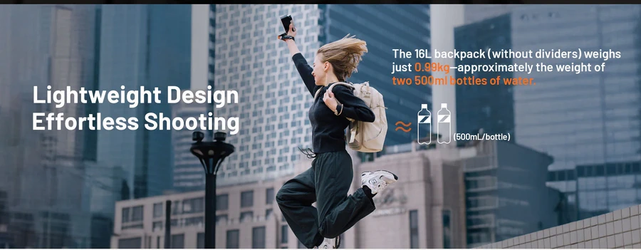 PGYTECH OneGo Lite Backpack 16L by  in  - EC MALL