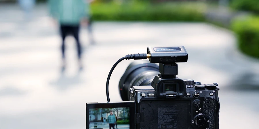 Saramonic Mix 2.4GHz Professional Wireless Microphone with Mic In by  in  - EC MALL