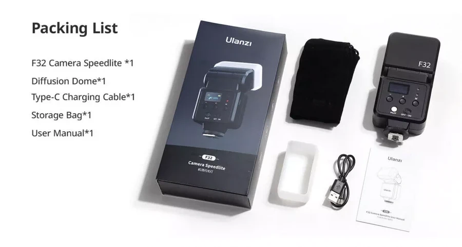 Ulanzi F32 Camera Flash Universal Hot shoe mount by in - EC MALL