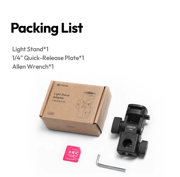 Ulanzi LA04 Light Stand Adapter by  in  - EC MALL