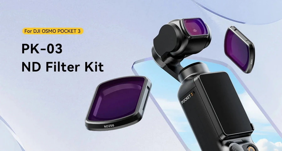 Ulanzi PK03 ND Magnetic Filters Set For DJI Osmo Pocket 3 by  in  - EC MALL