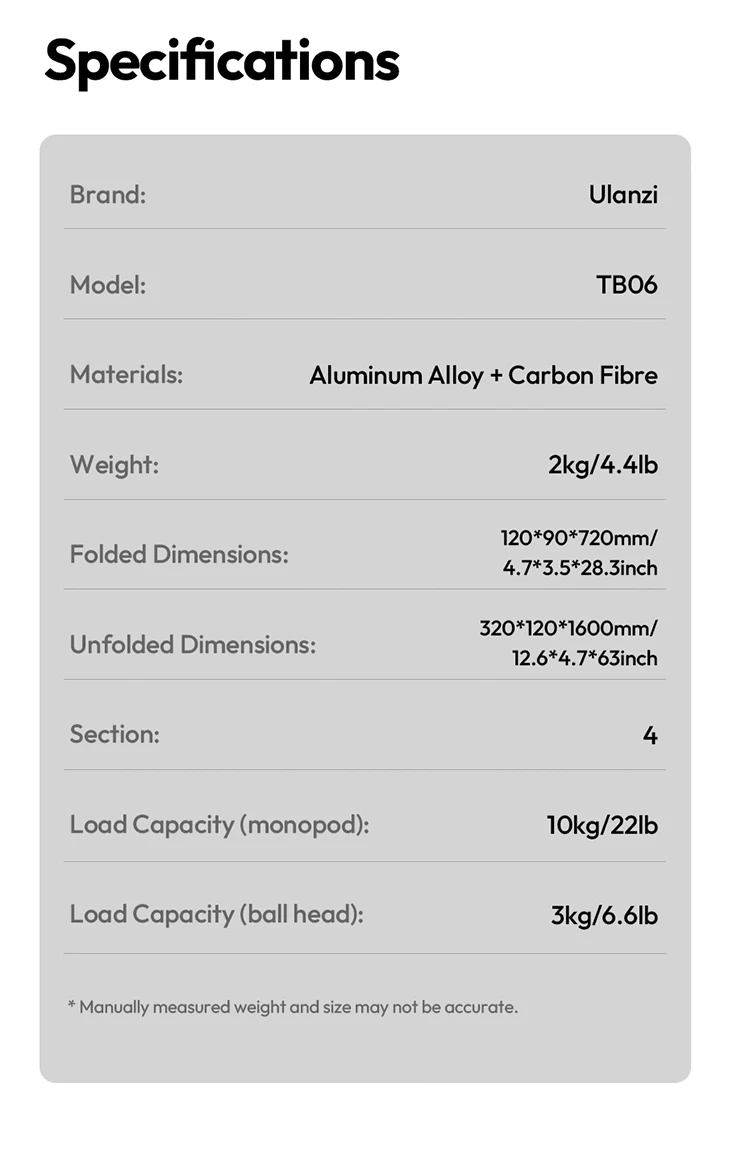 Ulanzi TB06 SMOD Video Monopod by  in  - EC MALL