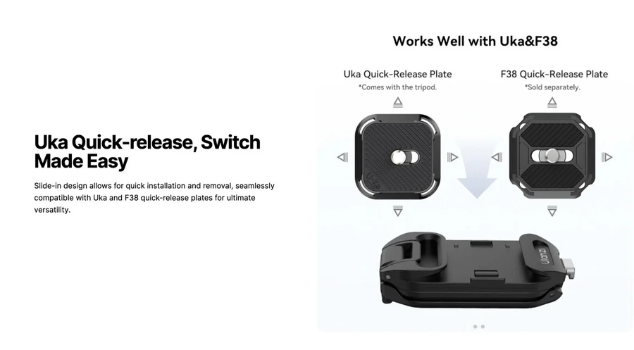 Ulanzi UKA07 UKA Quick-Release Kit for Camera Backpack Strap Clip by  in  - EC MALL