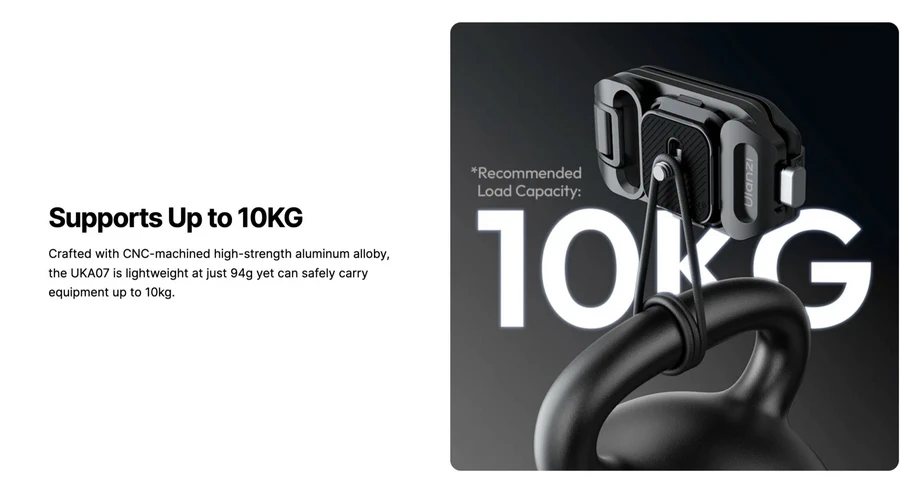 Ulanzi UKA07 UKA Quick-Release Kit for Camera Backpack Strap Clip by  in  - EC MALL