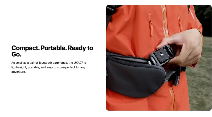 Ulanzi UKA07 UKA Quick-Release Kit for Camera Backpack Strap Clip by  in  - EC MALL