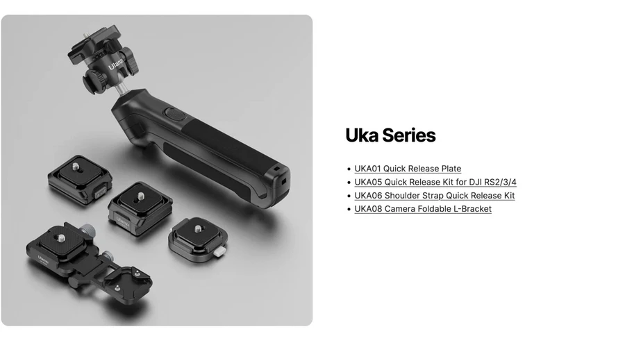 Ulanzi UKA07 UKA Quick-Release Kit for Camera Backpack Strap Clip by  in  - EC MALL
